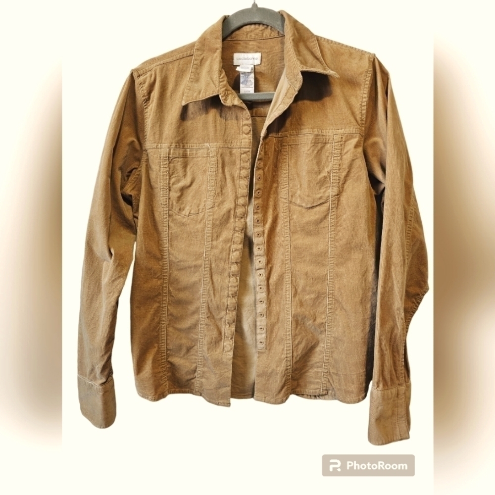 Liz Claiborne corduroy button down